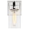 Nuvo Intersection 1-Light Vanity - Polished Nickel with Clear Glass 60/7631 - alternate 6